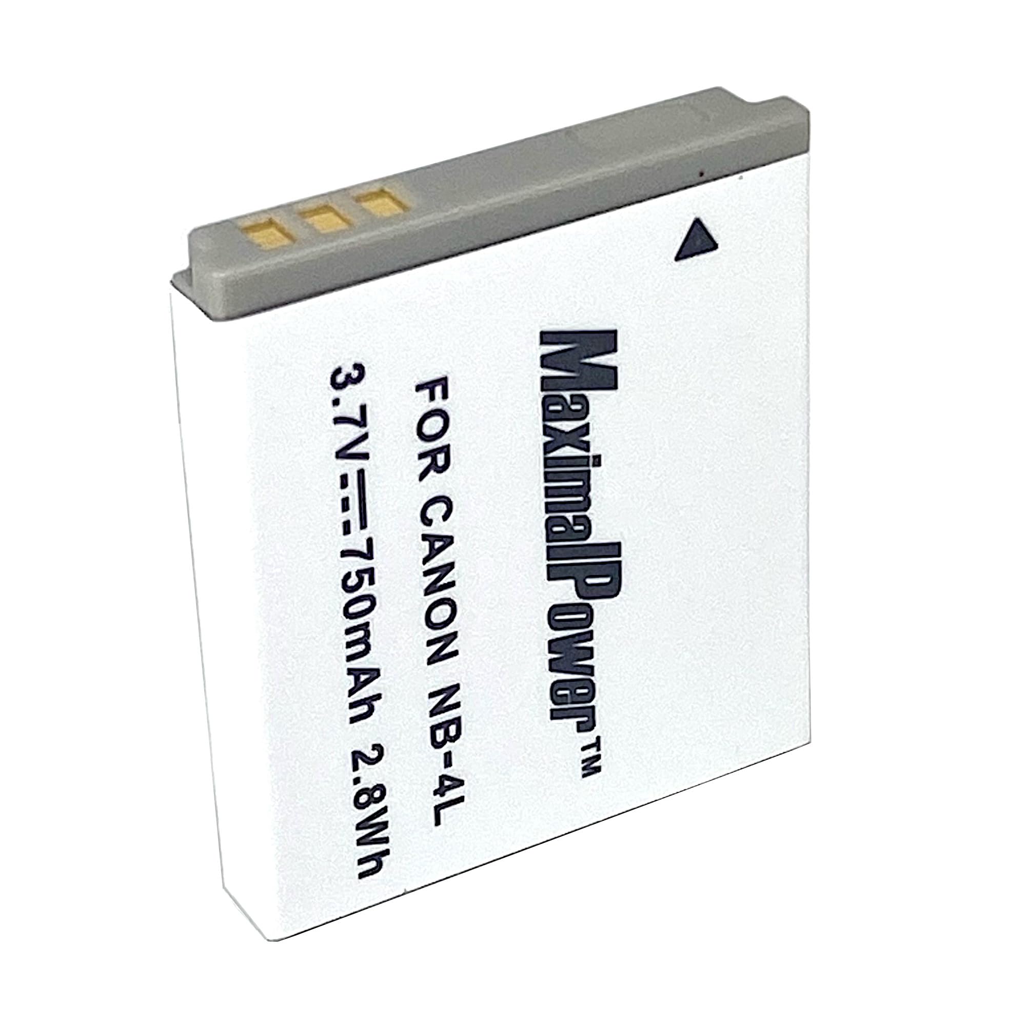 Amazon.com : 3.70Volt 750mAh Lithium-ion Rechargeable NB-4L